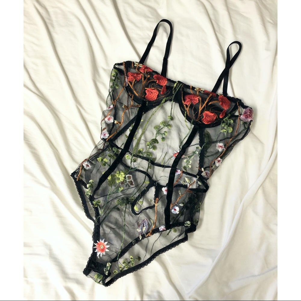 Floral bodysuit